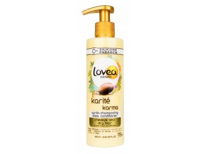 Lovea nature Karité 250ml Pflegespülung für trockenes Haar mit Sheabutter