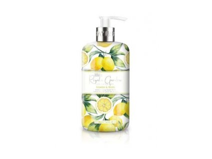 Baylis & Harding Royale Garden hand wash Lemon & Basil tekuté mýdlo 500ml