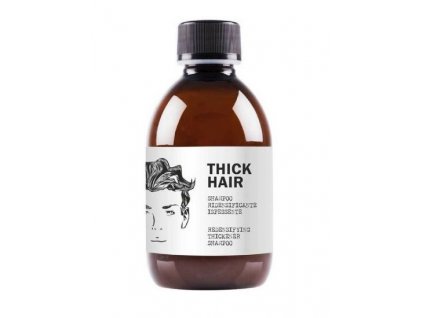 dear beard thick hair shampoo 250ml