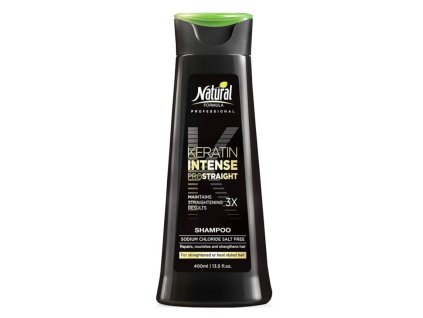 natural formula keratin intense shampoo 400ml