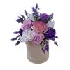 kytice z mydlovych kvetu perla x violet1