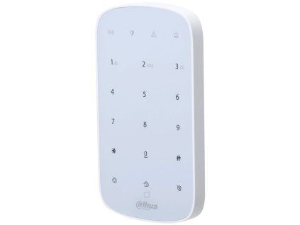 Dahua Airshield ARK30T-W2 bezdrátová klávesnice, měření teploty  Klávesnice, bezdrátová, 15x tlačítko, AES128, 4x AA baterie, 868MHz, bíllá
