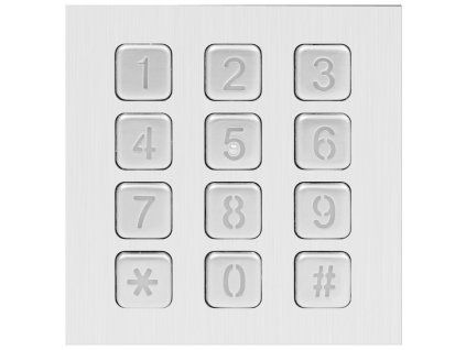XtendLan modul číselná klávesnice (DPC-IP81 a DPC-D281)  Modul, číselná klávesnice, IP/D2 systém, pro DPC-IP81 a DPC-D281