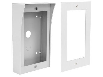 XtendLan rámeček povrchový pro 2 moduly (DPC-D2D81 a DPC-D281)  Rámeček, pro 2 moduly, povrchová montáž, montážní box součástí, D2/D2D systém, pro DPC-D2D81 a DPC-D281