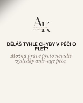 Kvalitní anti-age kosmetika sama o sobě nestačí. Výsledky přichází hlavně díky správné rutině, pravidelnosti a kombinaci...