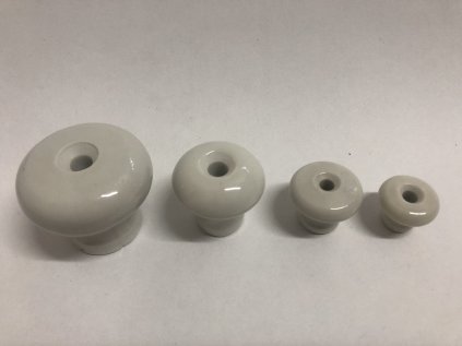 porcelánový úchyt - hladký