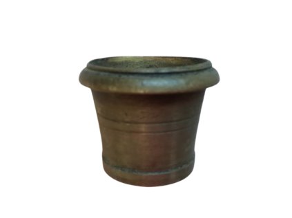 mosazná koncovka na nohu křesla