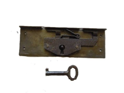 zámek na nábytek s klíčem