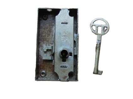 zámek na nábytek s klíčem