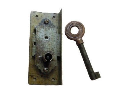 zámek na nábytek s klíčem