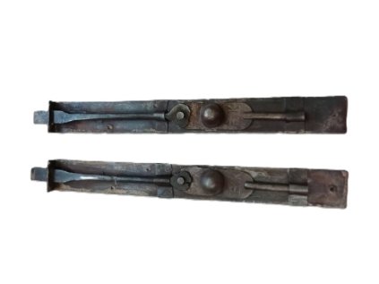 antiková západka k zajištění dveří- pár