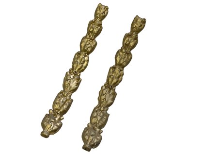 bronzová ozdoba - 2ks