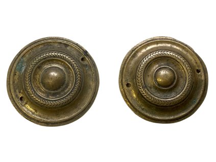 antikové mosazné kování- 2ks