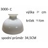 stínidlo na petrolejovou lampu - spodní průměr 33-36 cm