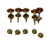 art-deco bakelitové kování - 5ks+kryt na šroub