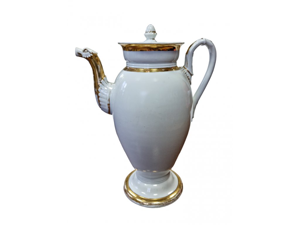 Konvice Míšeň empír Meissen porcelain empire Antik Kureš starožitný porcelán I.