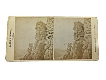 Stereo 3D pohlednice Schweiz filokartie starožitnosti Antik Kureš I.