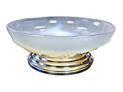 1. Opálová mísa Ezan s ptáčky opálové sklo art deco Antik Kureš starožitné sklo starožitnosti antique glass opalescent glass