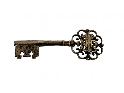 1. Starožitná brož královský klíč starožitné šperky starožitná brož Antik Kureš starožitnosti antique jewellery antique brooche key