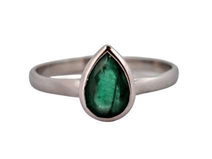 1. Zlatý smaragdový prsten starožitný smaragdový prsten prsten se smaragdy smaragdem smaragd kolumbijský smaragd starožitné šperky starožitné prsteny Antik Kureš drahokamy