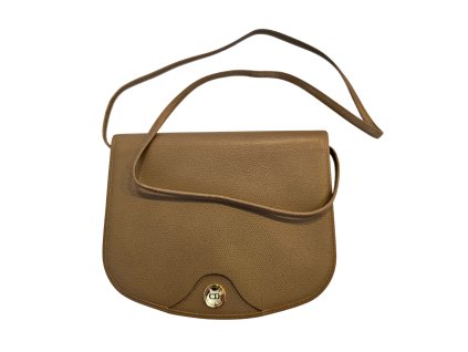 1 kozena luxusni znackova kabelka crossbody pres rameno bezova hneda christian dior luxusni kabelky znackove kabelky vintage retro z druhe ruky antik kures pouzite dior