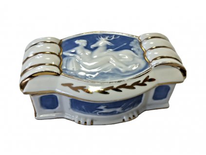Secesní dóza Limoges Antik Kureš Limoges art noveau secese starožitný porcelán I.