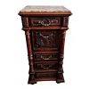 1. Masivní starožitný noční stolek Antik Kureš starožitný stolek starožitný nábytek starožitnosti antique furniture antique table