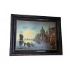 Obraz Podvečer v Benátkách Antik Kureš starožitné obrazy IV.