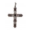5. Starožitný přívěsek kříž křížek secesní křížek záhněda markazity starožitné šperky Antik Kureš starožitnosti stříbrný přívěsek stříbrný kříž starožitný přívěs