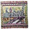 1. Starožitná retro móda starožitný šátek hedvábný šátek pastelový starožitnosti starožitné šperky Antik Kureš scarf Prada Italy city London Westminster Big Ben luxus