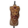11. Starožitná móda retro móda starožitný šátek hedvábný šátek pro štěstí 13 podkova vintage starožitnosti starožitné šperky Antik Kureš vintage scarf Rochas Paris