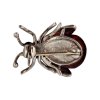 3. Starožitné šperky starožitný šperk starožitná brož starožitné brože jantarový brouk brouček hmyz jantarová brož brouček z jantaru beruška jantar Antik Kureš stříbrná brož