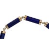 3. Zlatý náramek s lapis lazuli starožitné šperky starožitné náramky náramek s lapis lazuli šperk s lapis lazuli starožitný šperk zlatý náramek s lapis lazuli Antik Kureš