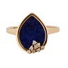 1. Starozitny zlaty prsten lapis lazuli diamanty diamantovy prsten starozitne prsteny starozitne sperky antik sperky prsteny Antik Kureš diamantove prsteny sperky diamant