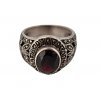 Unikátní prsten granát markazity Art deco Antik Kureš starožitné šperky III.