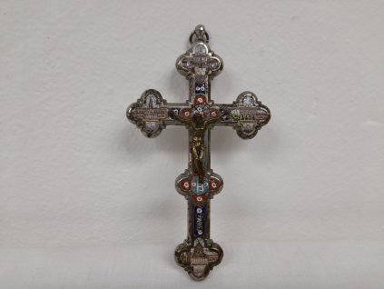 Křížek s mozaikou, Itálie 1890