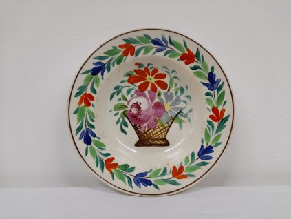 Starožitný talíř, Olomoučany u  Blanska