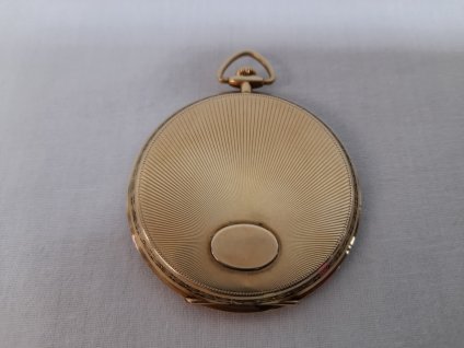 IWC Schaffhausen Art Deco zlaté pánské kapesní hodinky