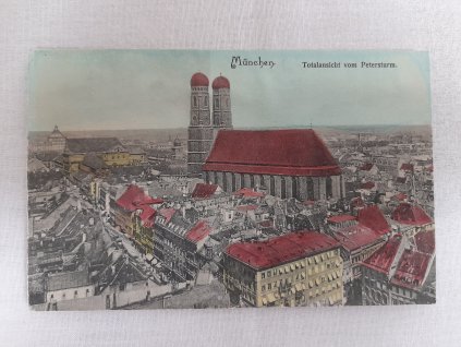 Starý pohled München, Mnichov