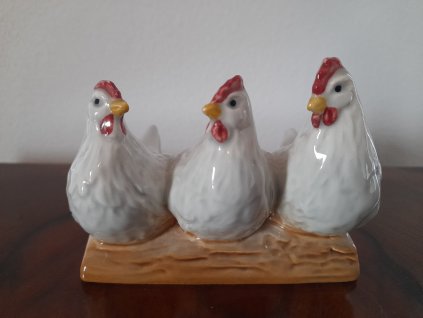 Tři slepice Goebel