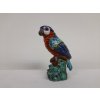 Schleiss Gmunden - keramický papoušek
