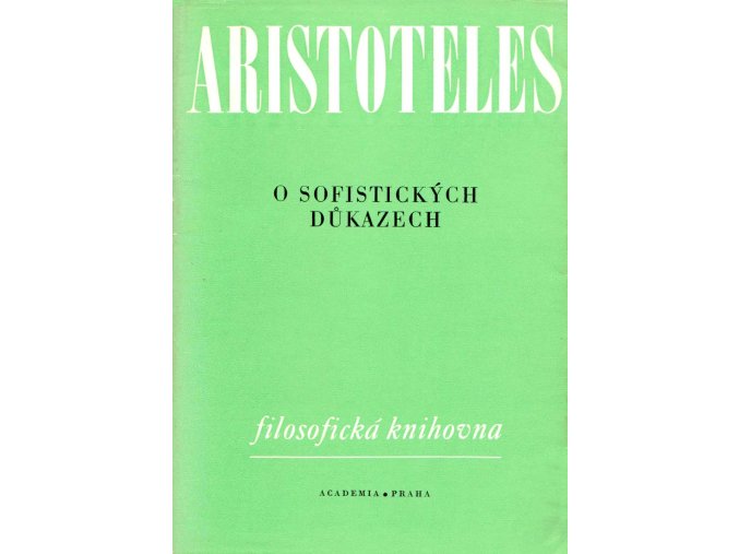 O sofistických důkazech