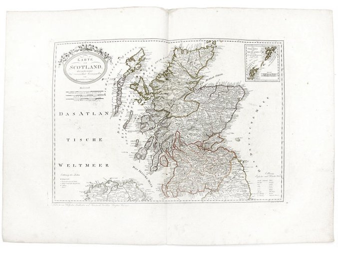 Karte von Scotland