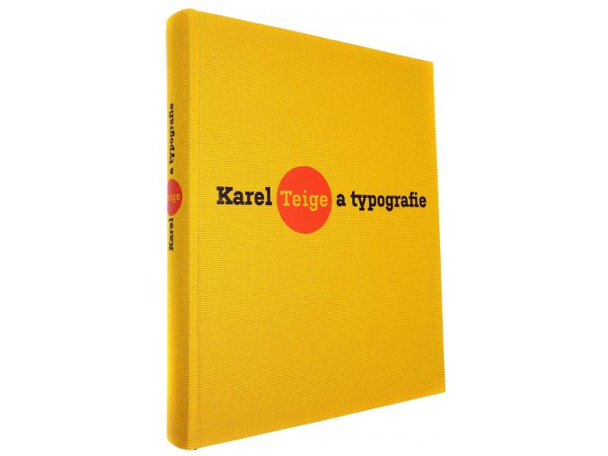 Karel Teige a typografie