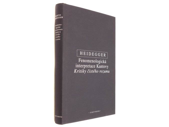Fenomenologická interpretace Kantovy Kritiky čistého rozumu