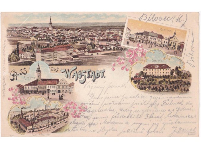 Gruss aus Wagstadt - Bílovec ve Slezsku