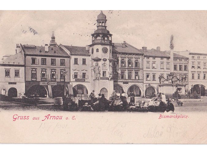 Gruss aus  Arnau a. E.