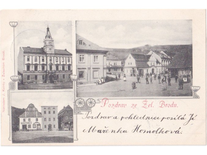 Pozdrav ze Žel. Brodu