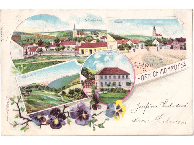 Pozdrav z Horních Mokropes