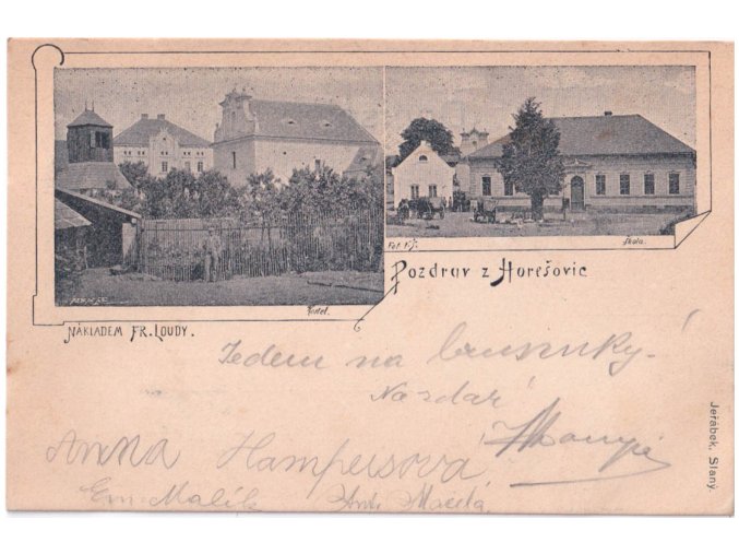 Pozdrav z Horešovic